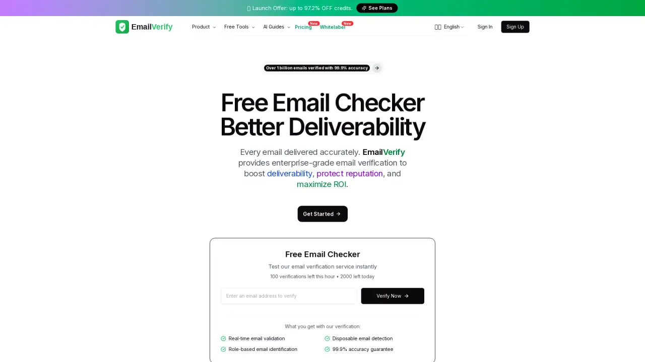 EmailVerify.ai screenshot