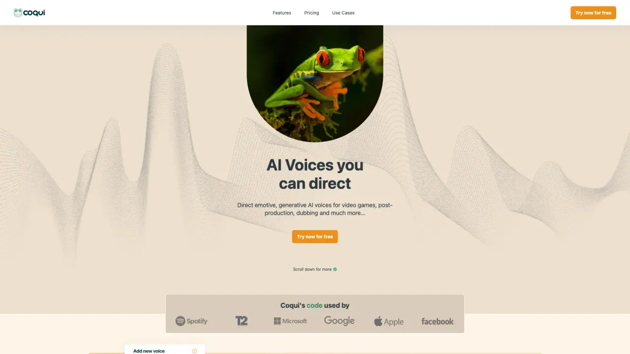 Coqui screenshot