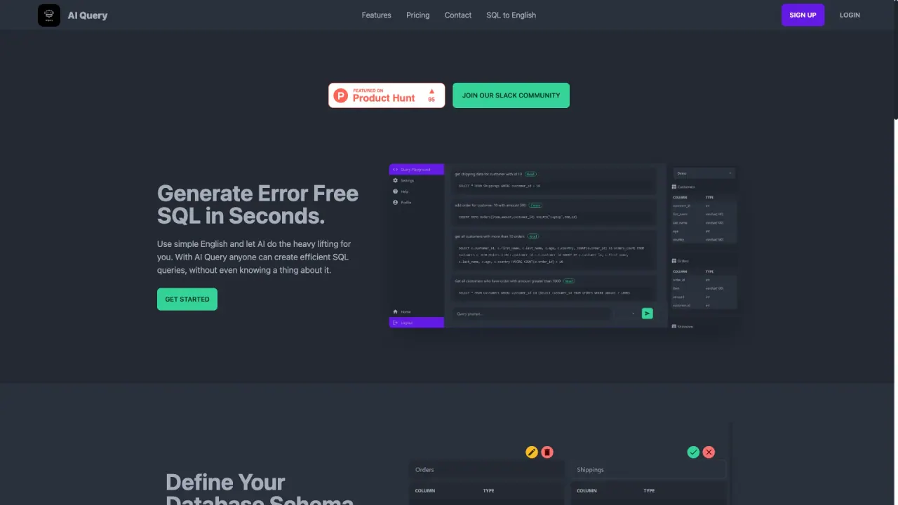 AI Query screenshot