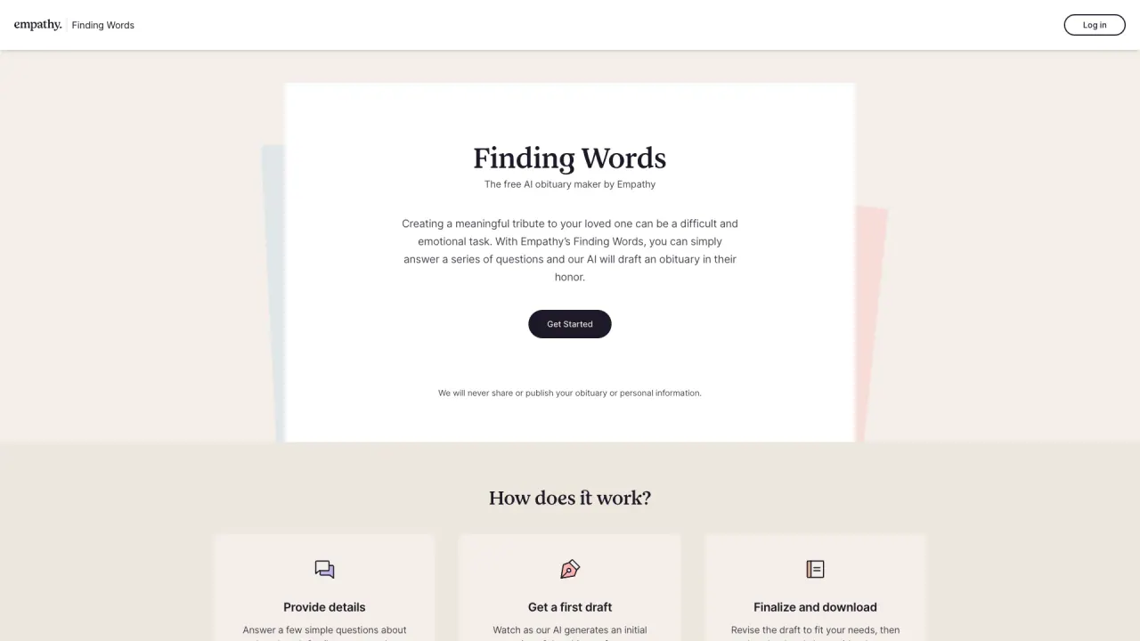 Finding Words screenshot