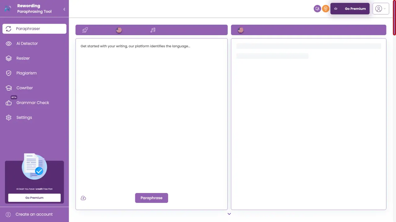 Rewording screenshot