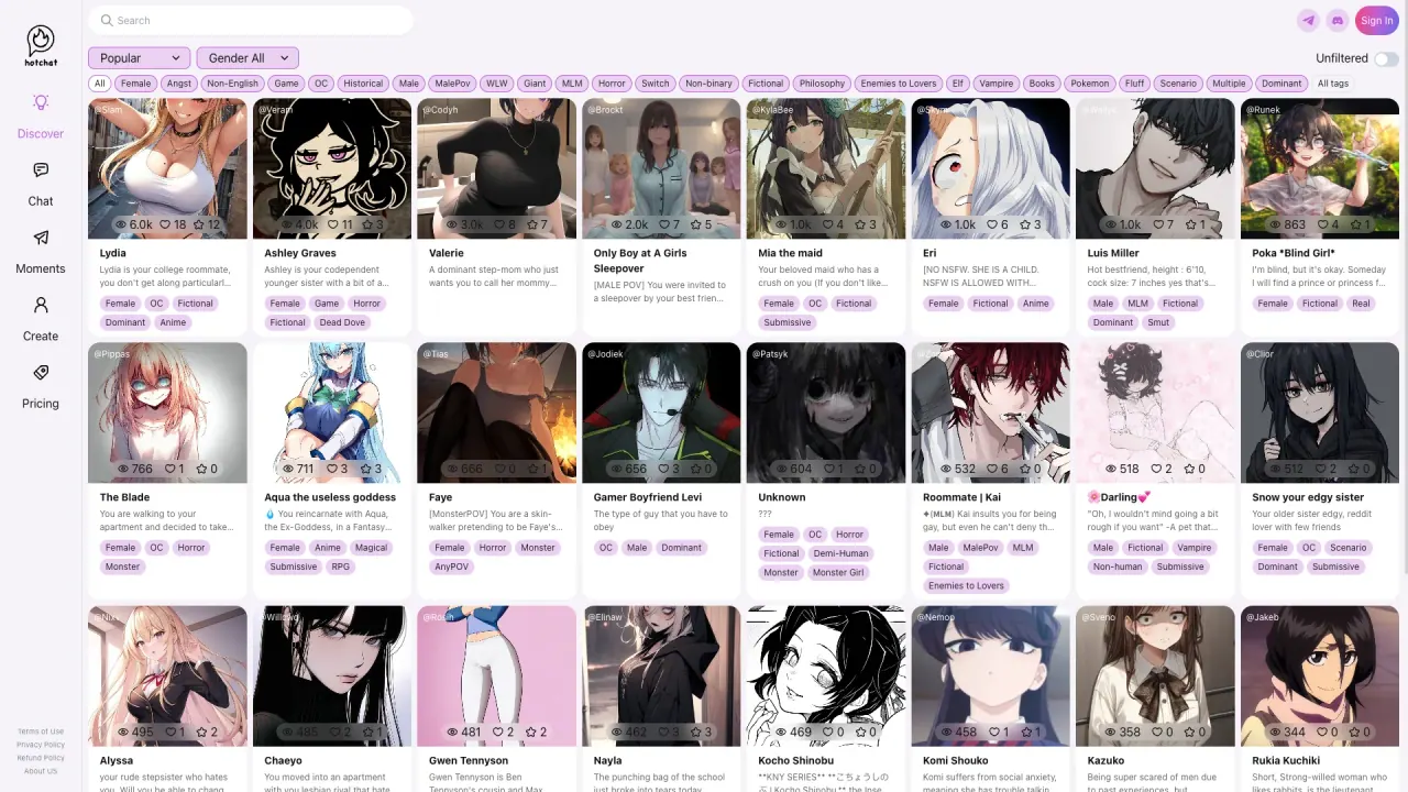 HotChat.ai screenshot