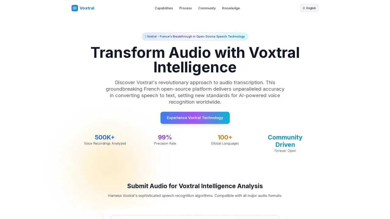 voxtral screenshot