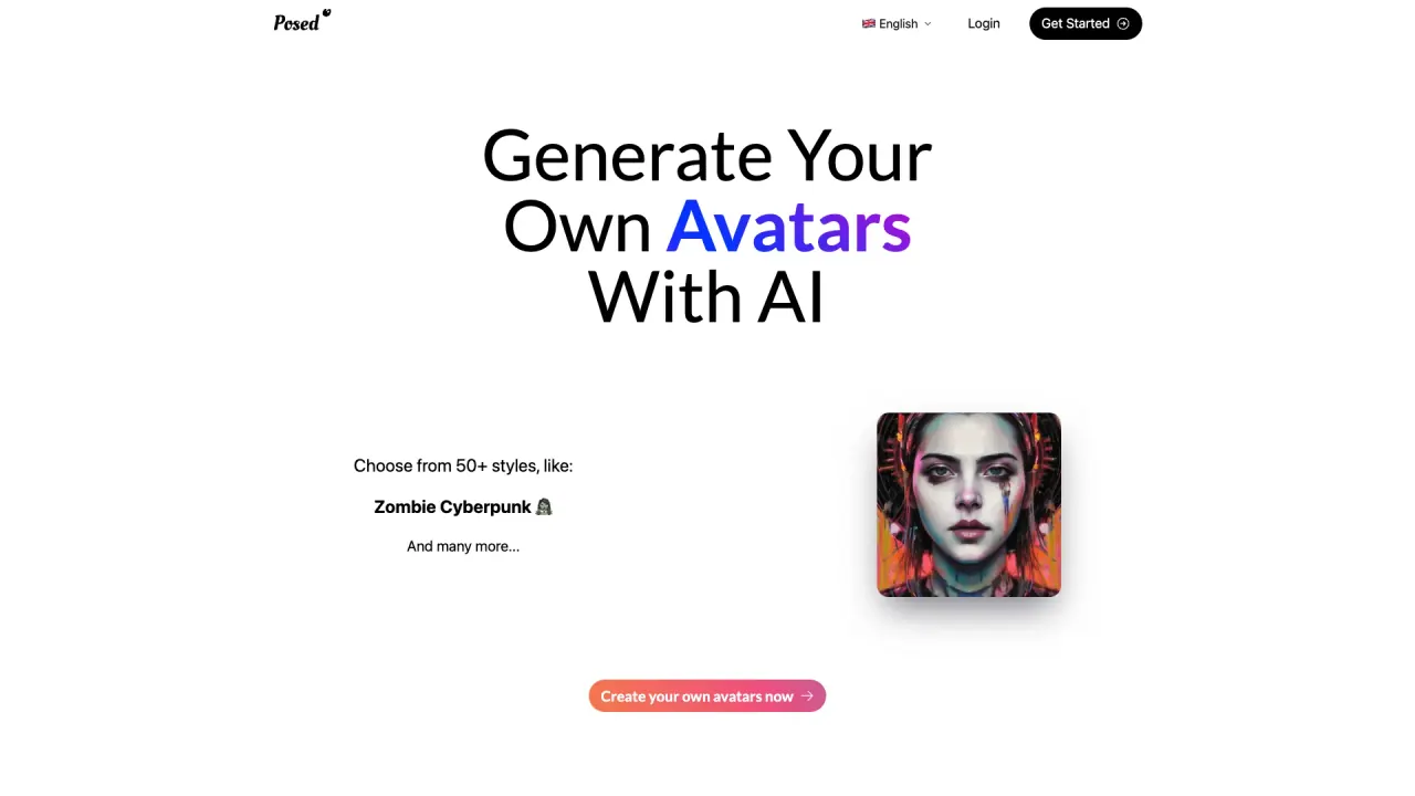 Posed screenshot