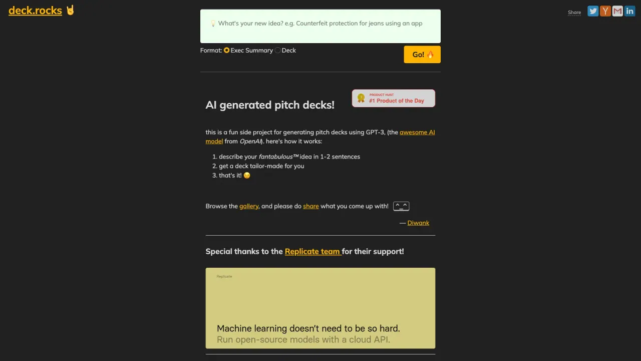 Deck Rocks screenshot
