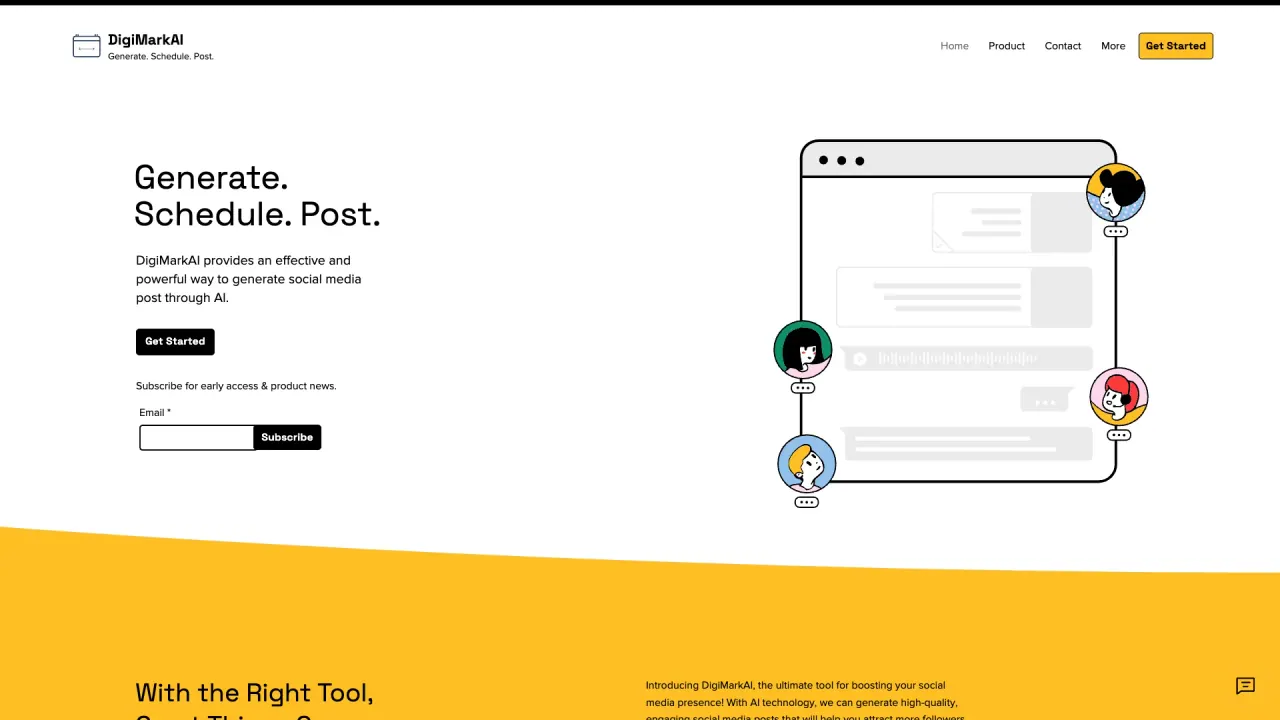 DigiMarkAI screenshot