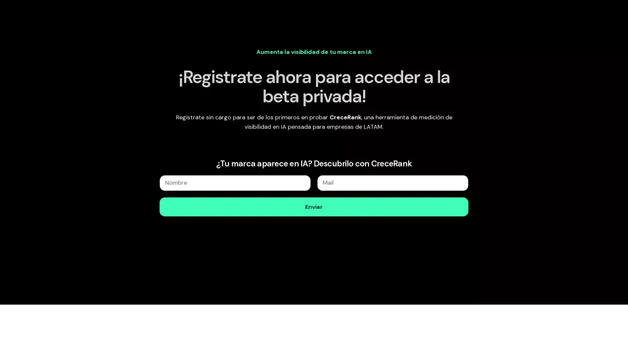 Crecerank screenshot