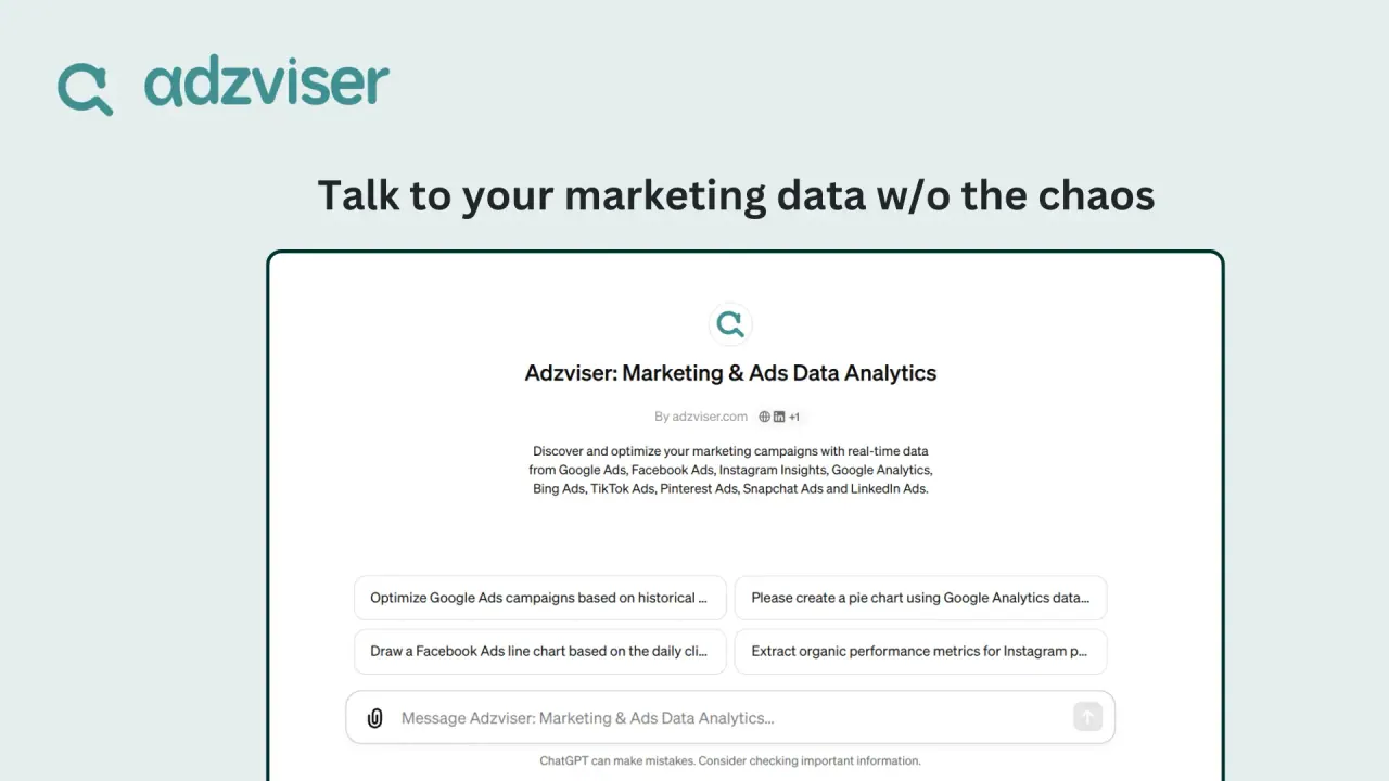 Adzviser screenshot
