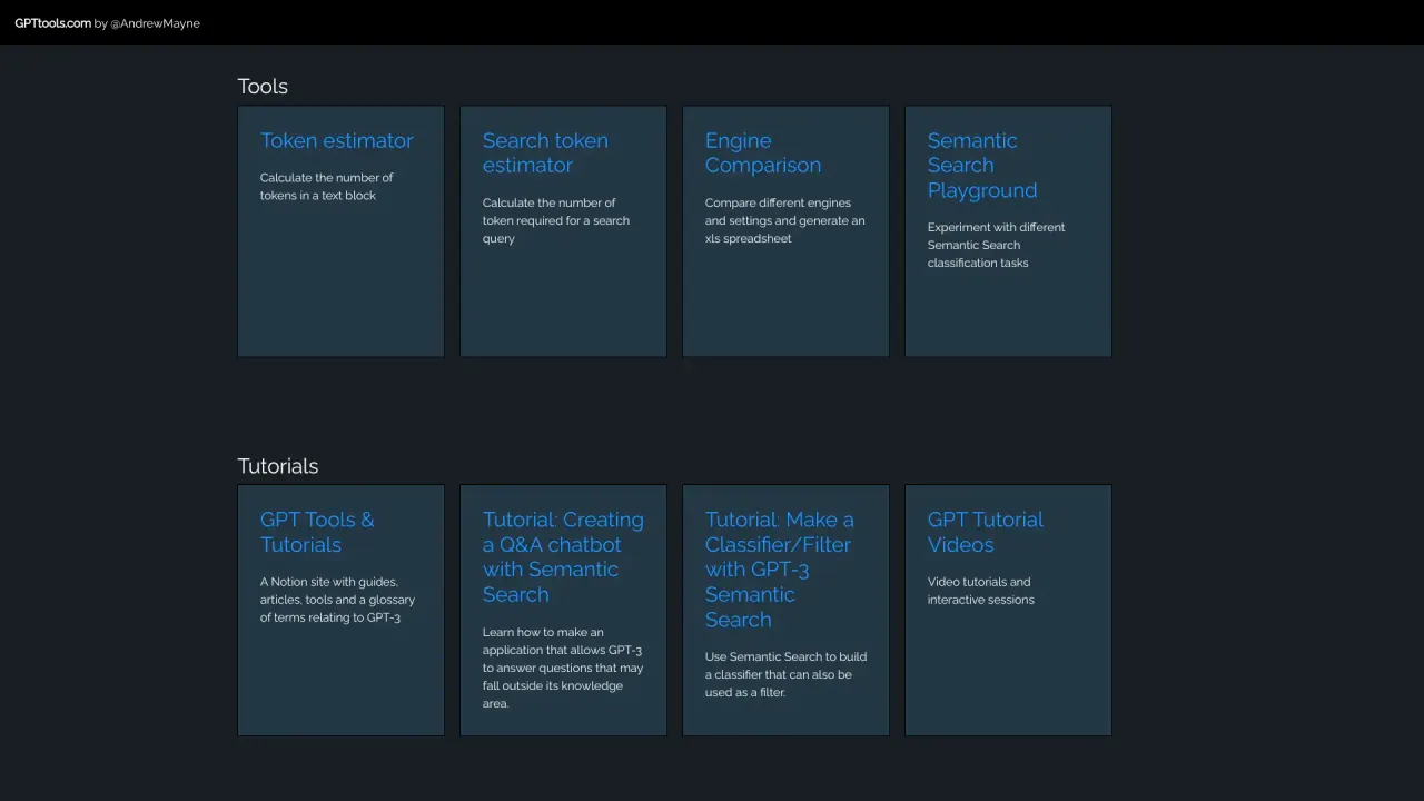 GPTTools screenshot
