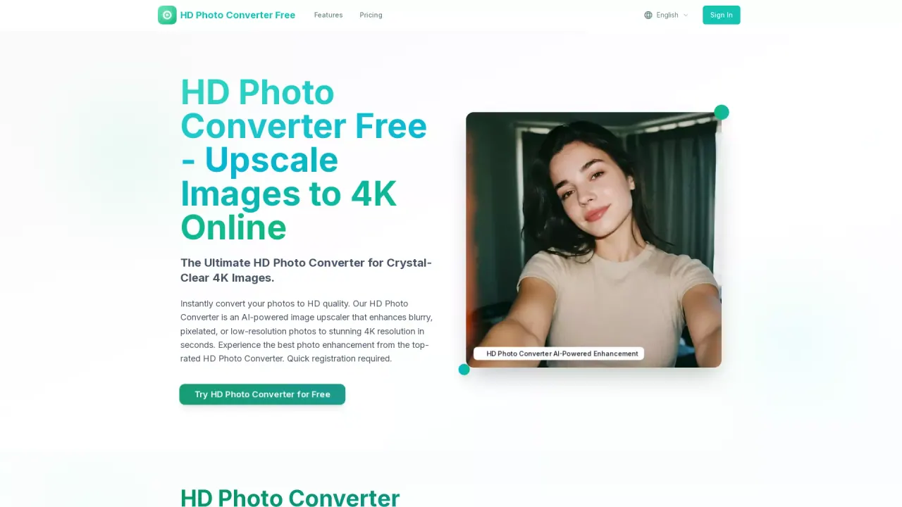 HD Photo Converter screenshot