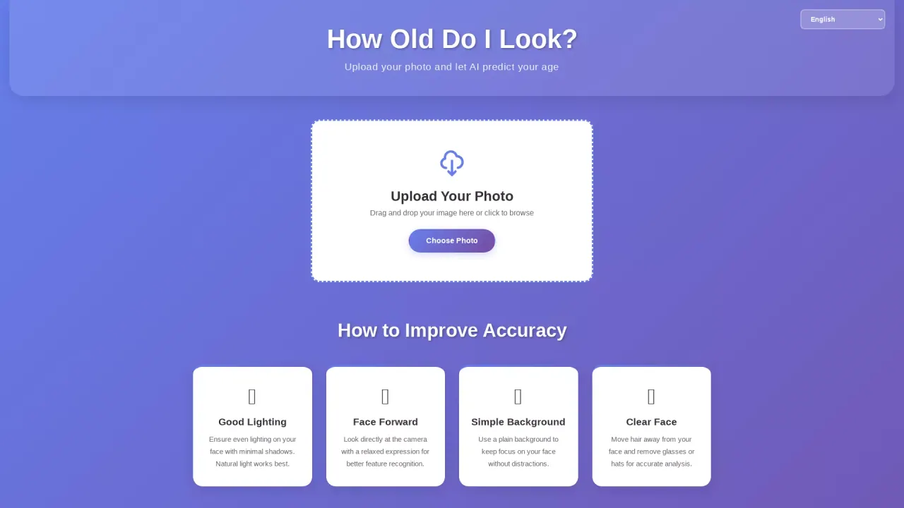 HowOldDoILook screenshot