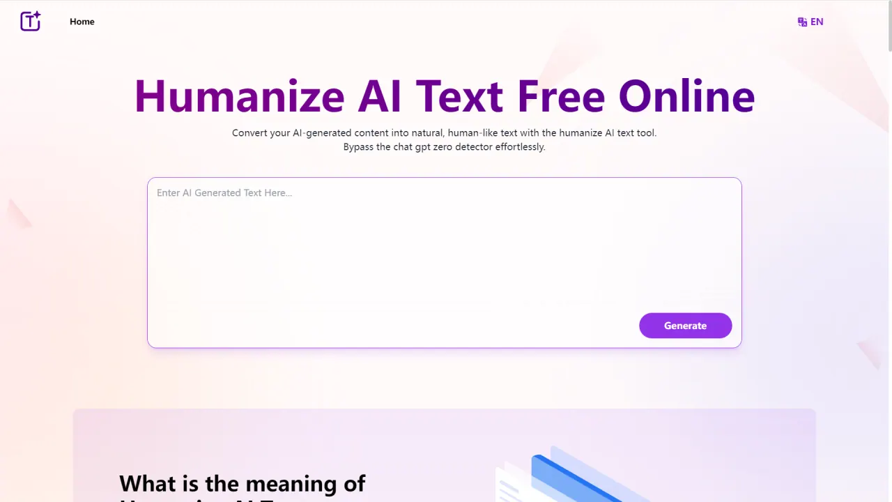 Humanize AI screenshot