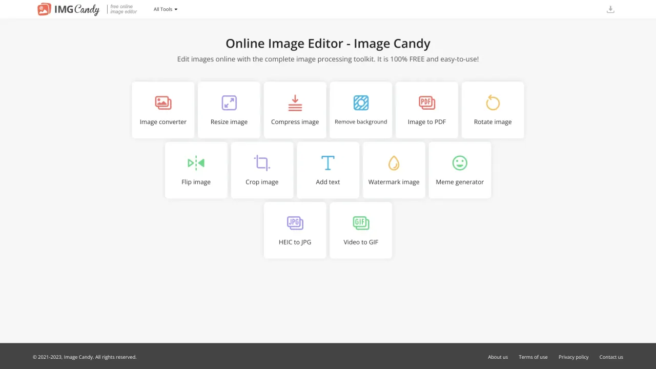 Image Candy screenshot
