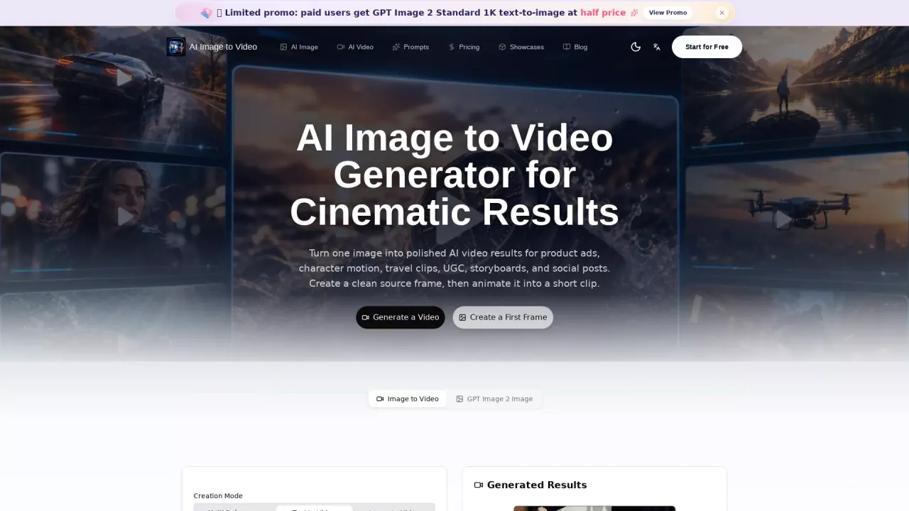 AIImageToVideo screenshot