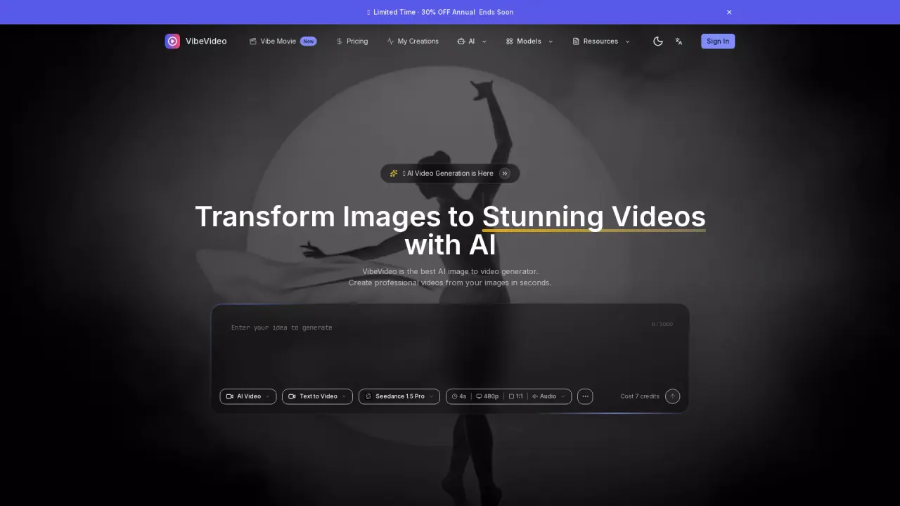VibeVideo screenshot