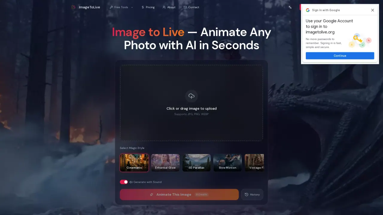 ImageToLive screenshot