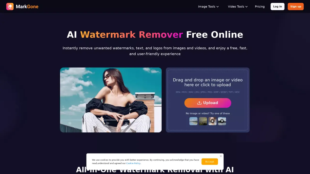 RemoveWatermark screenshot