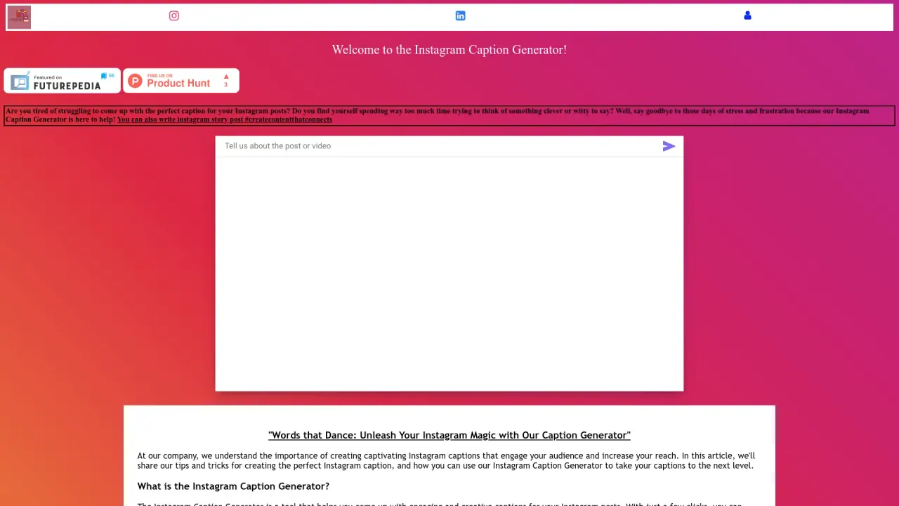 Copypage screenshot
