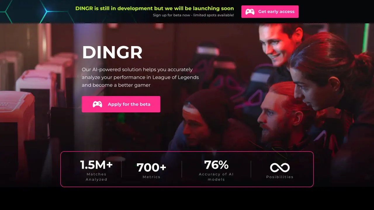 DINGR screenshot