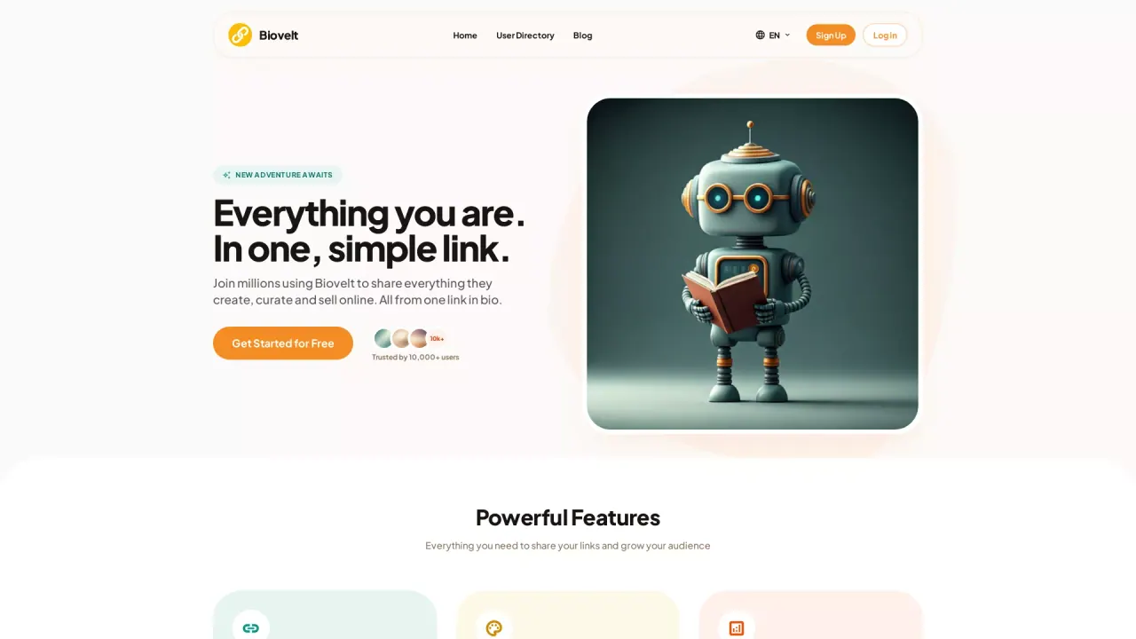 Biovelt screenshot