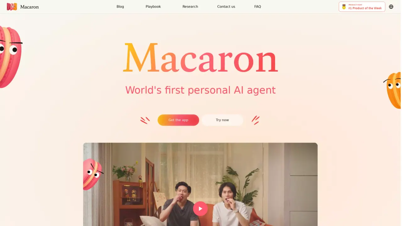 MacaronAIPersonalAgent screenshot