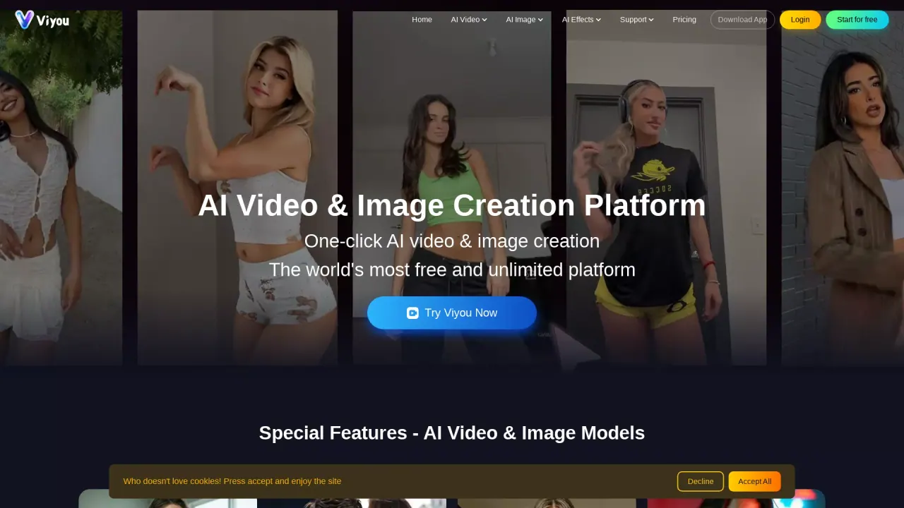 Viyou screenshot