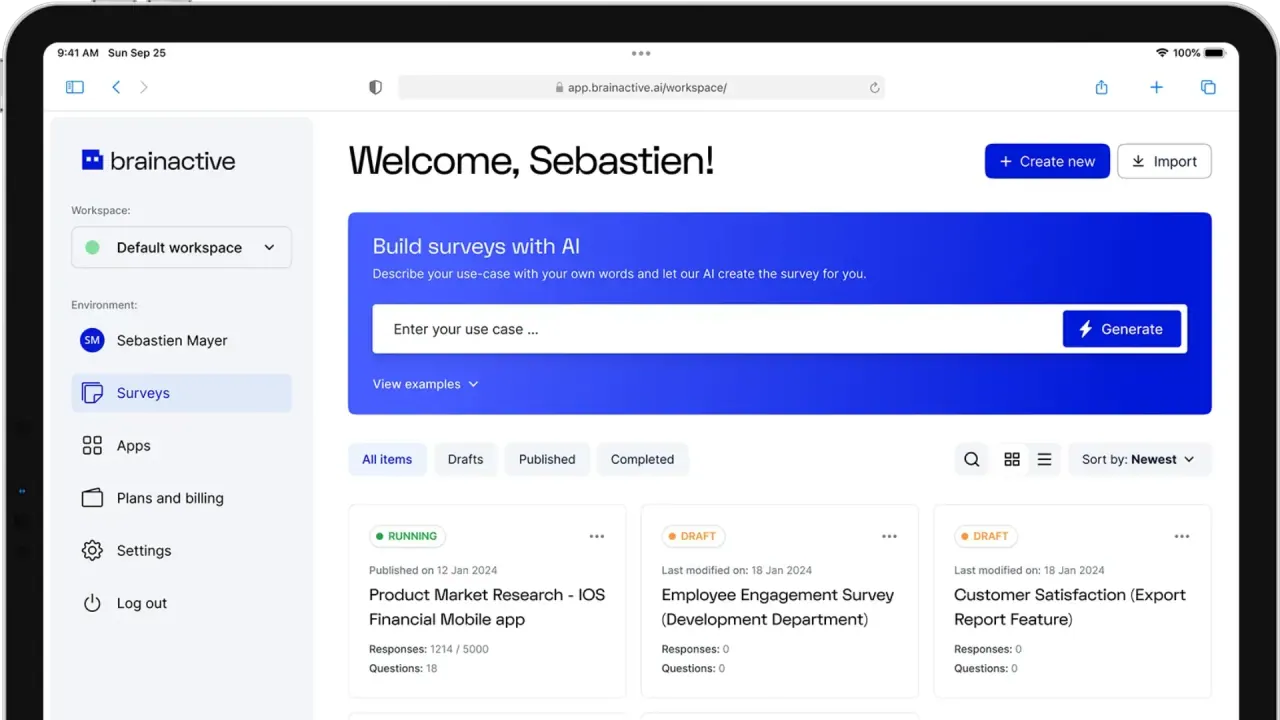 Brainactive AI screenshot