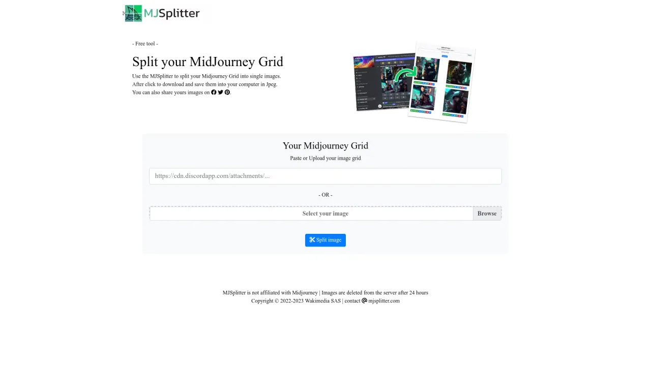 MJSplitter screenshot