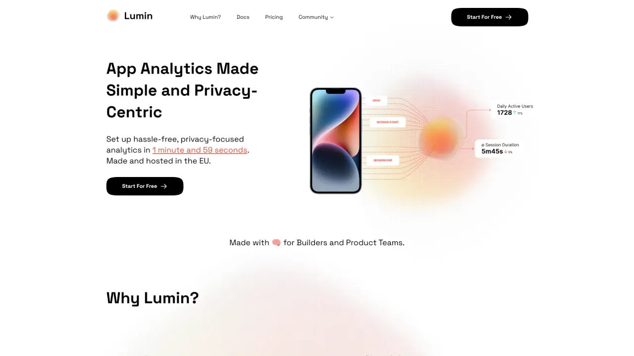 Lumin screenshot