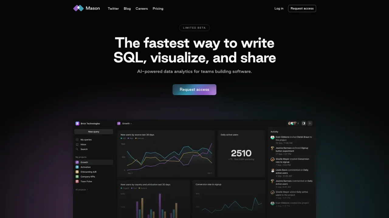 Mason screenshot