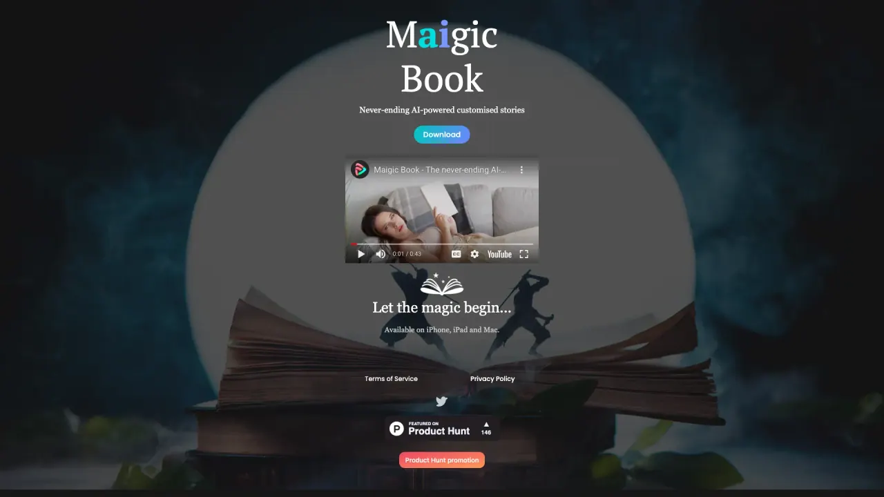 Maigic screenshot