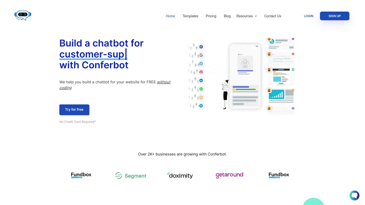 Conferbot screenshot