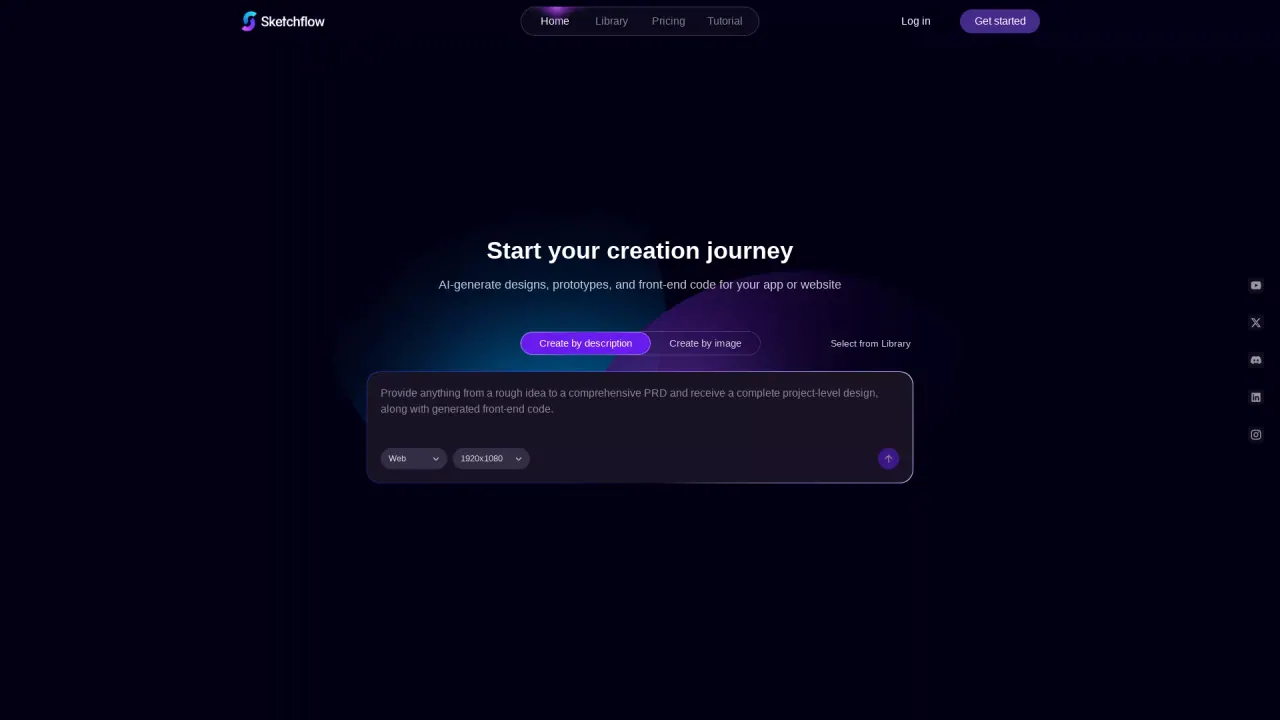 SketchflowAI screenshot