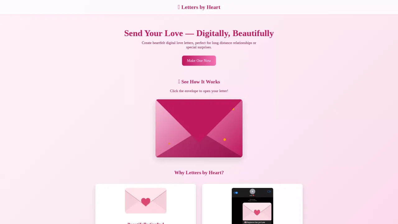 LettersByHeart screenshot