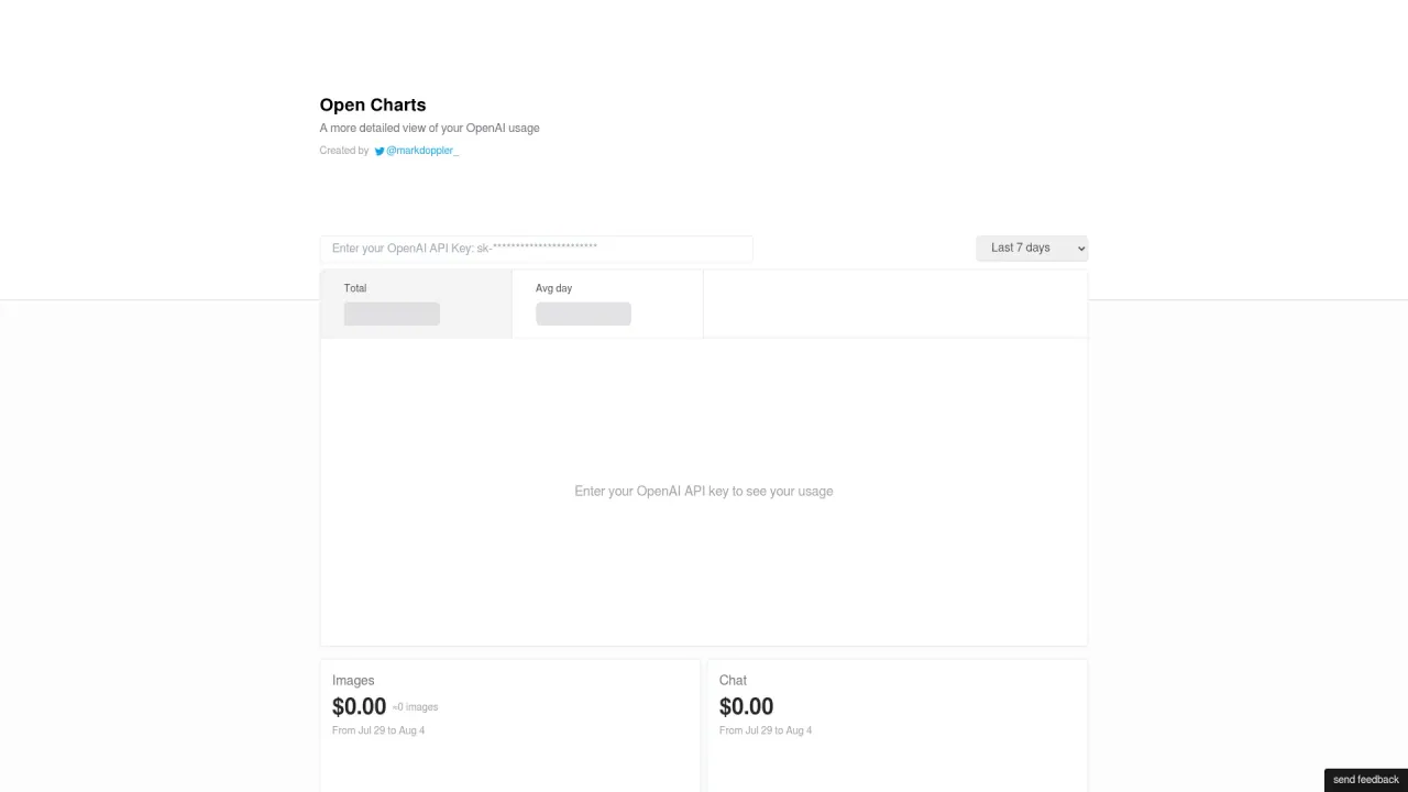 Open Charts screenshot