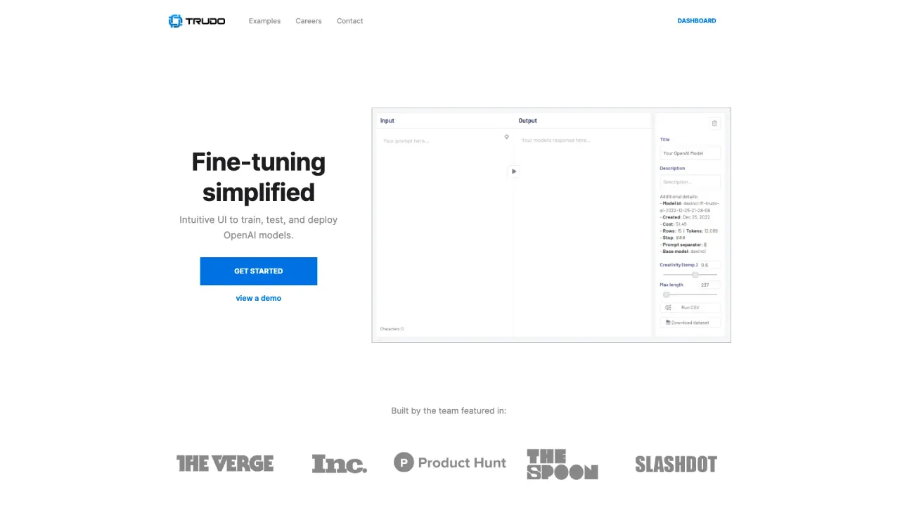 Trudo screenshot