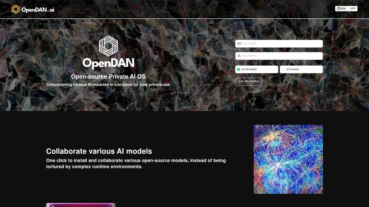 OpenDAN screenshot