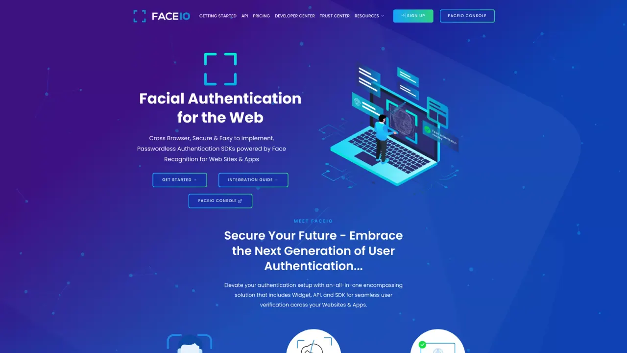 FACEIO screenshot