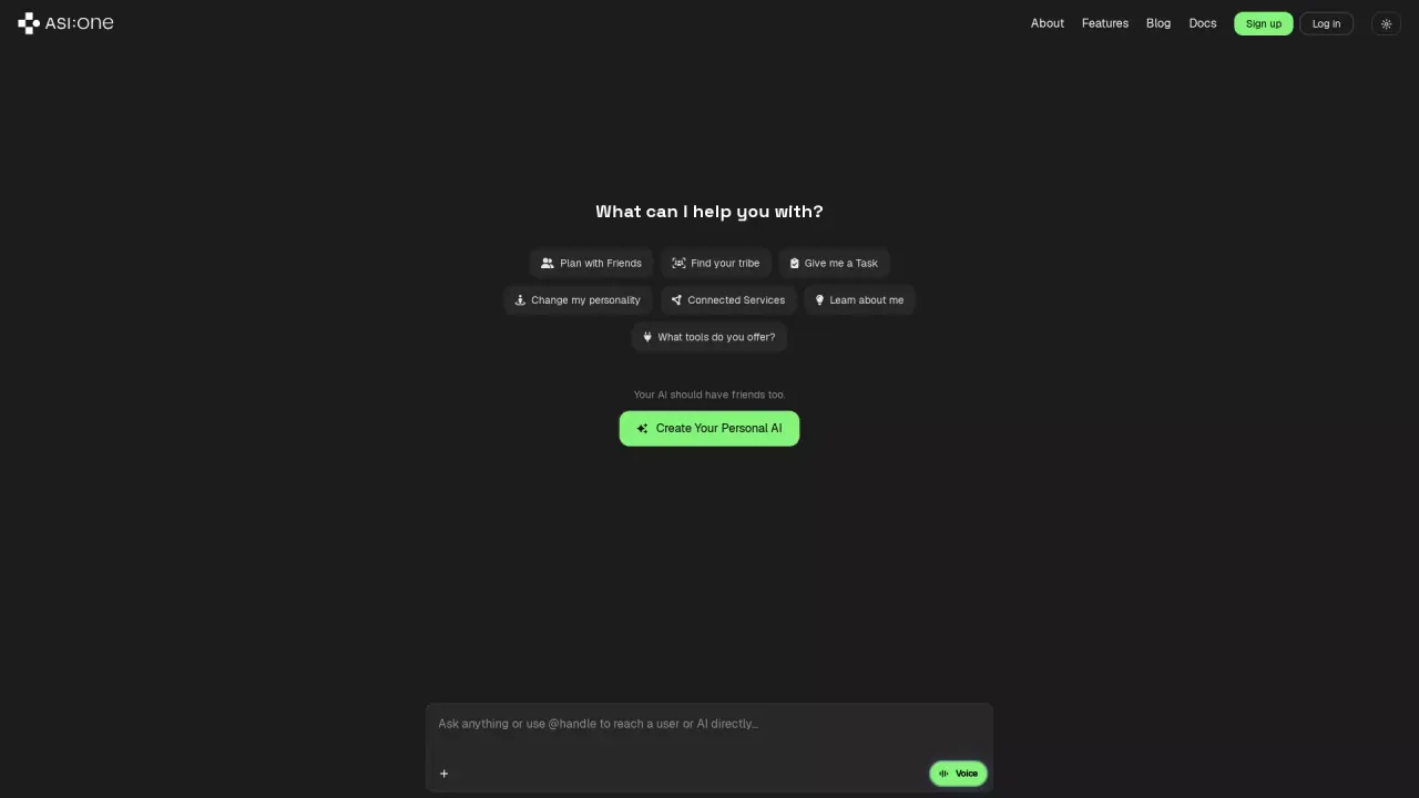 ASIOne screenshot