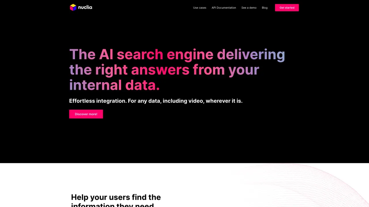 Nuclia screenshot