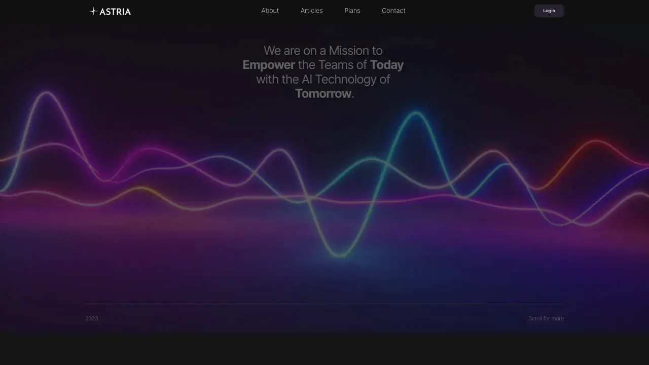 Astria screenshot