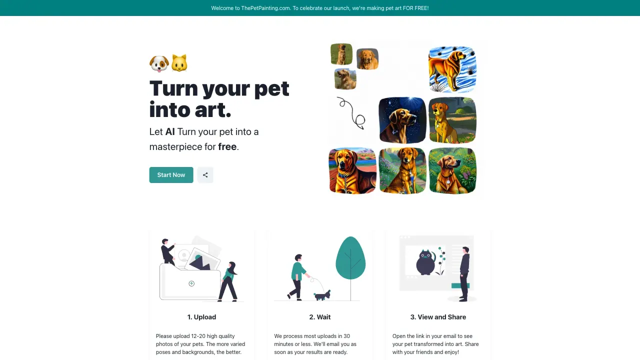 ThePetPainting screenshot