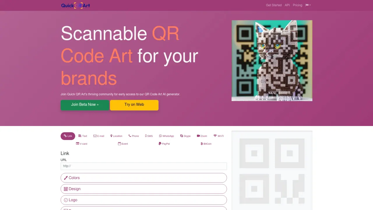 QuickQR Art screenshot