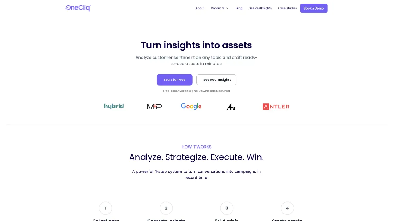 OneCliq screenshot