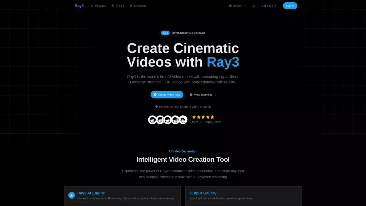 Ray3 screenshot