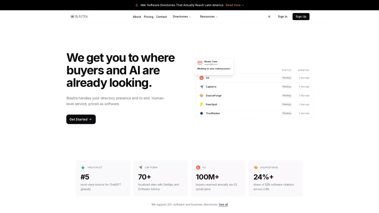 Blastra screenshot