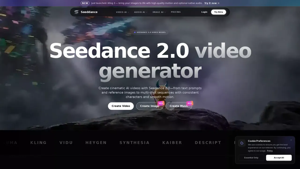 Seedance screenshot