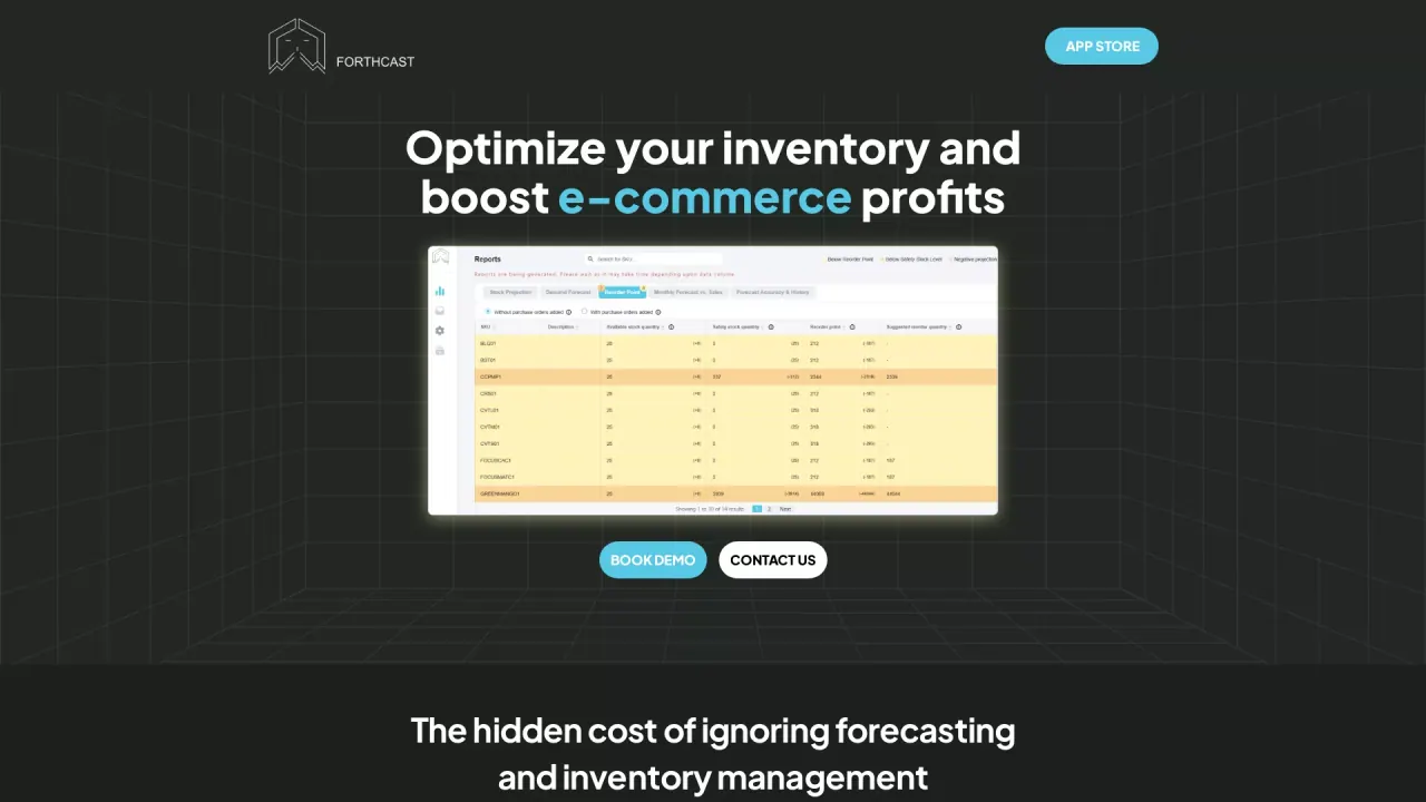 Forthcast screenshot