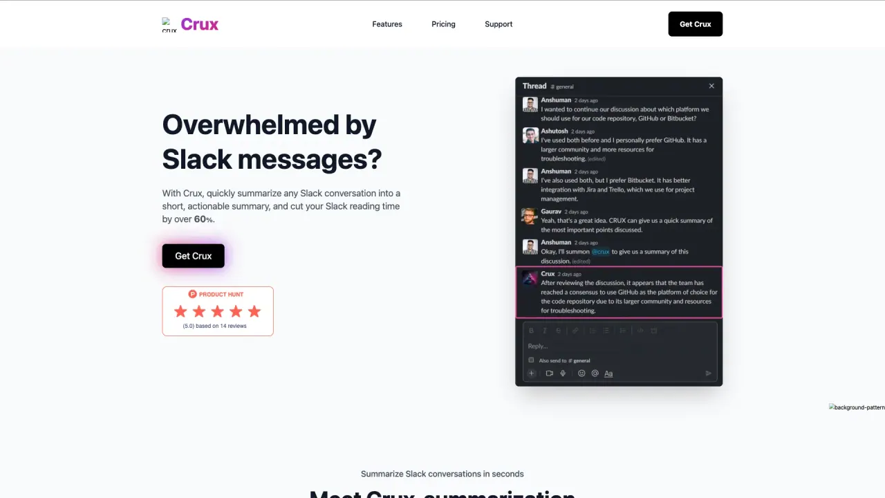 Crux screenshot