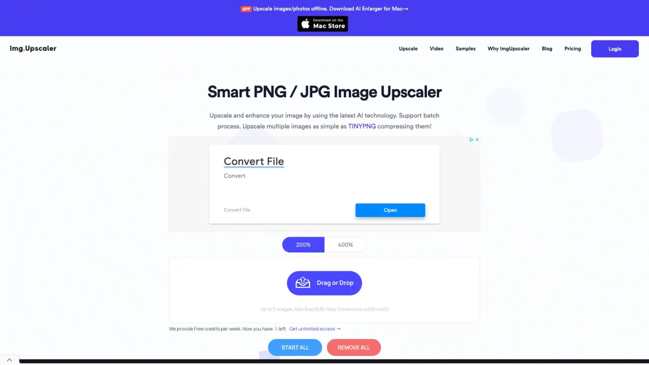 ImgUpScaler screenshot